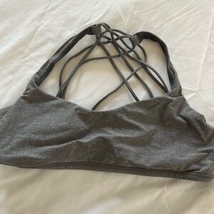 Lululemon gray sport bra